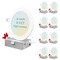 Luxrite 6 Inch Ultra Thin LED Recessed Downlights 5 CCT Selectable 2700K-5000K 15W 1400LM Dimmable 8-Pack LR23745-8PK - alternate 1